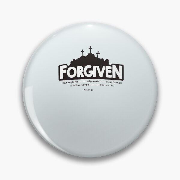 Item preview, 1 Peter 224 Forgiven  God Lover Tee designed and sold by Montecinostamps.