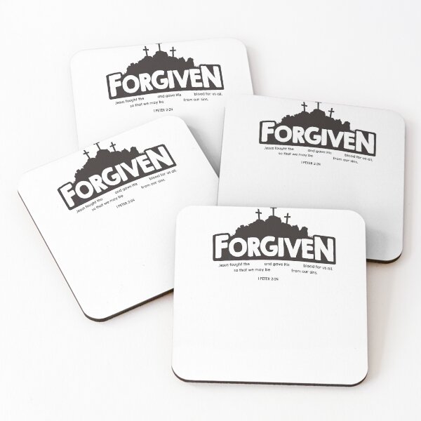 Item preview, 1 Peter 224 Forgiven  God Lover Tee designed and sold by Montecinostamps.