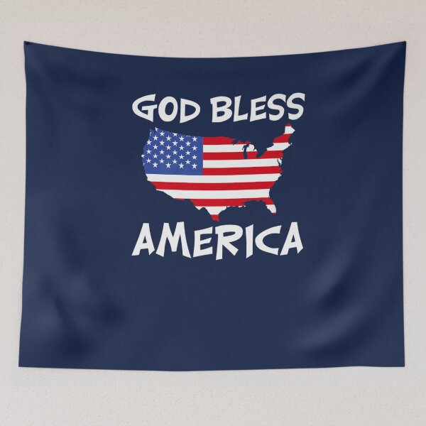 Item preview, Dios bendiga America designed and sold by Montecinostamps.