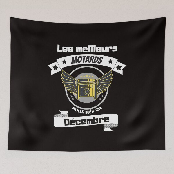 Item preview, The best bikers are born in December designed and sold by Ydurand.