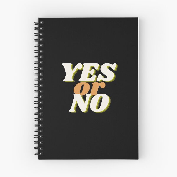 Item preview, YES OR NO  designed and sold by K-LetterCo.