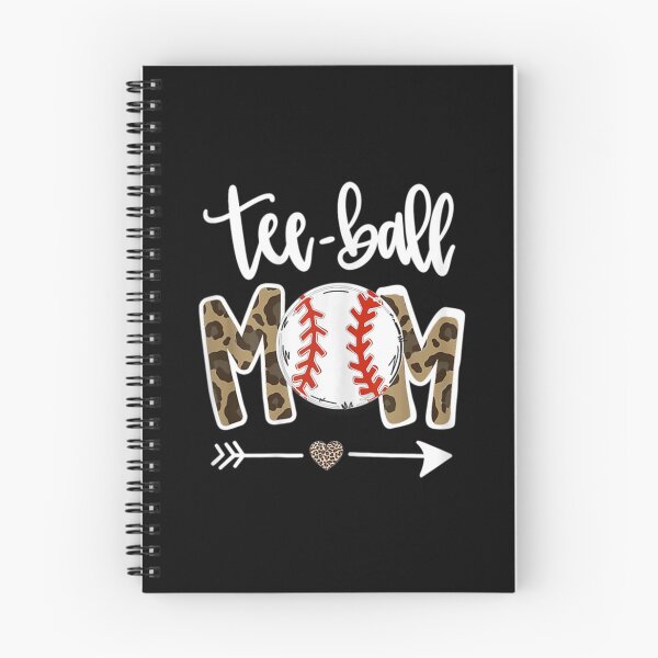 Item preview, Teeball Mom Leopard Funny Baseball Mom Mother's Day 2021 Tee  designed and sold by JayeBraden.