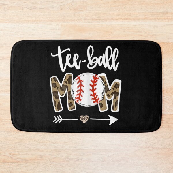 Item preview, Teeball Mom Leopard Funny Baseball Mom Mother's Day 2021 Tee  designed and sold by JayeBraden.