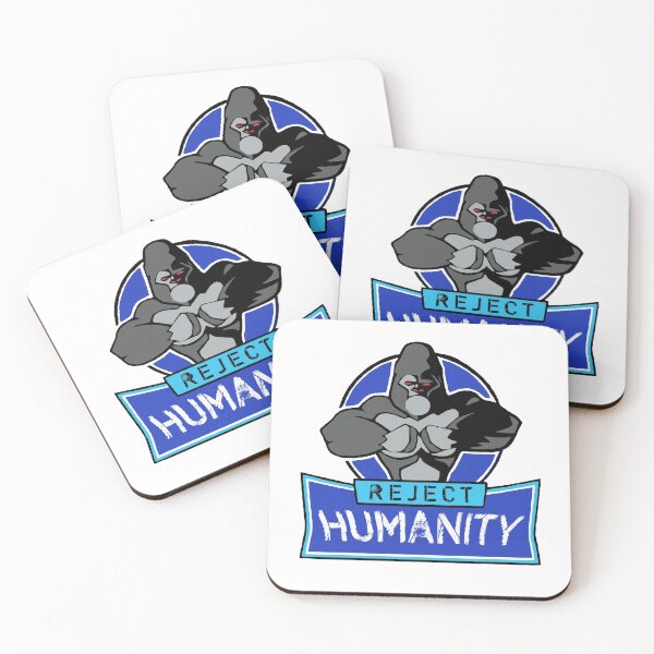 Item preview, Reject Humanity - Angry Gorilla designed and sold by Branto-clothing.