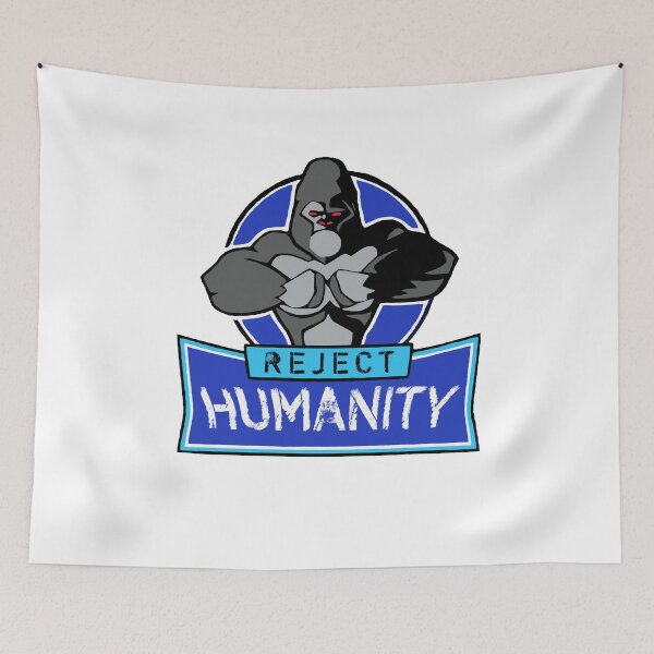 Item preview, Reject Humanity - Angry Gorilla designed and sold by Branto-clothing.