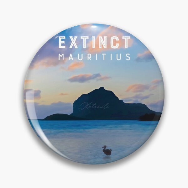 Item preview, Extinct Mauritius, a dodo in the lagoon designed and sold by Kotomili.