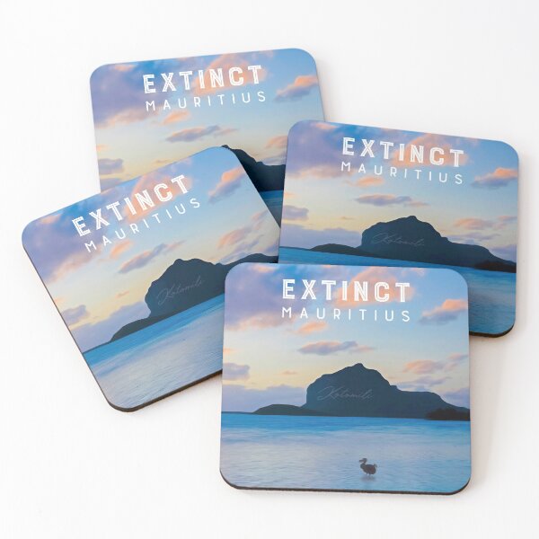Item preview, Extinct Mauritius, a dodo in the lagoon designed and sold by Kotomili.