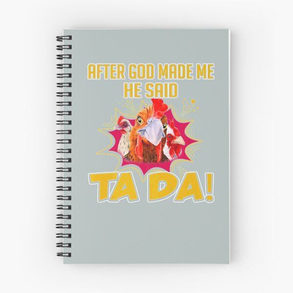 Item preview, After God made me he said Tada Funny Chicken Tee Premium  designed and sold by Montecinostamps.