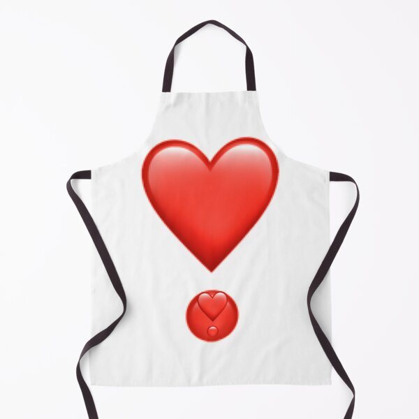 Item preview, Exclamation heart emoji design in white  designed and sold by ICRainbowMoons.
