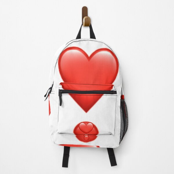 Item preview, Exclamation heart emoji design in white  designed and sold by ICRainbowMoons.