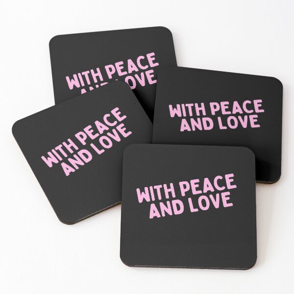 Item preview, With Peace And Love designed and sold by Joy Poddar.
