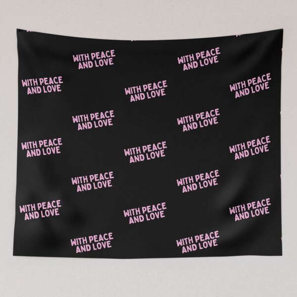 Item preview, With Peace And Love designed and sold by Joy Poddar.