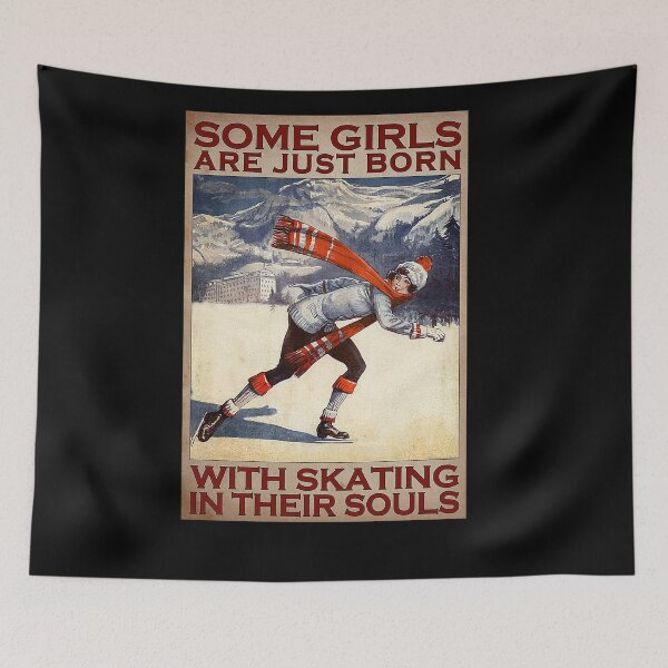 Item preview, Some girls are just born with skating in their souls designed and sold by Cooper73.