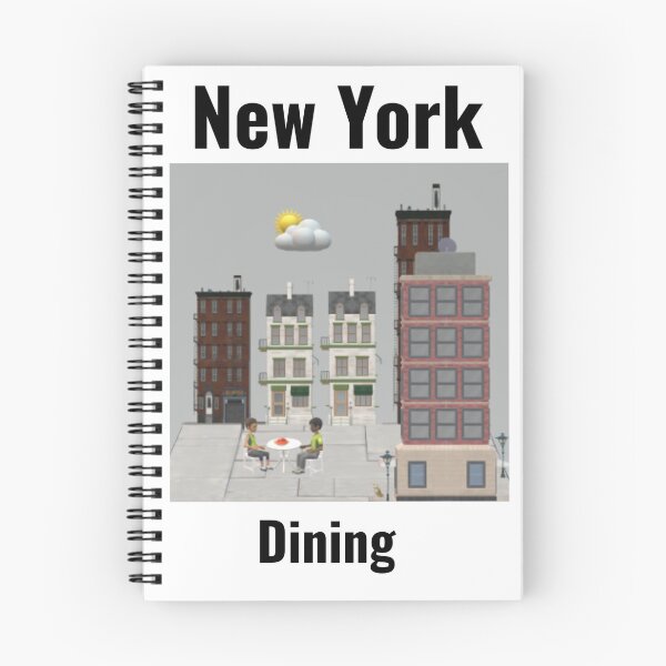 Item preview, New York Dining designed and sold by MottoDigging.