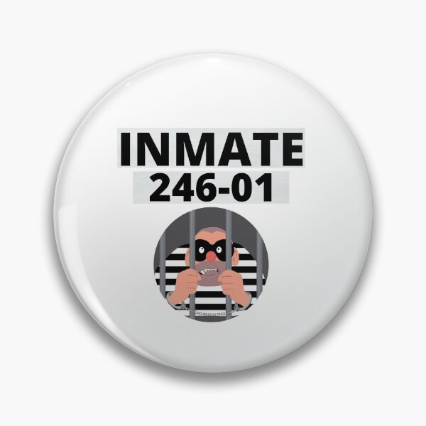 Item preview, LOCK-DOWN PRISONER NUMBER 24601 designed and sold by Flirt-Teez.
