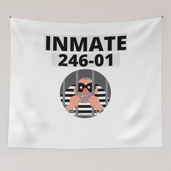 Item preview, LOCK-DOWN PRISONER NUMBER 24601 designed and sold by Flirt-Teez.