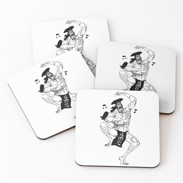 Item preview, oden kozuki black and white anime designed and sold by lenahelmuth.