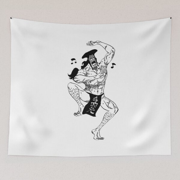 Item preview, oden kozuki black and white anime designed and sold by lenahelmuth.