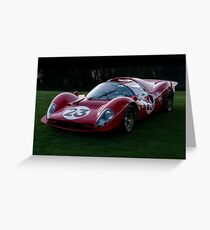 1967 Ferarri 330 P3/4 Greeting Card