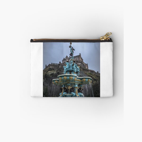 Item preview, Ross Fountain, Princes Street Gardens, com o Castelo de Edimburgo ao fundo, Escócia designed and sold by Mario  Loureiro.