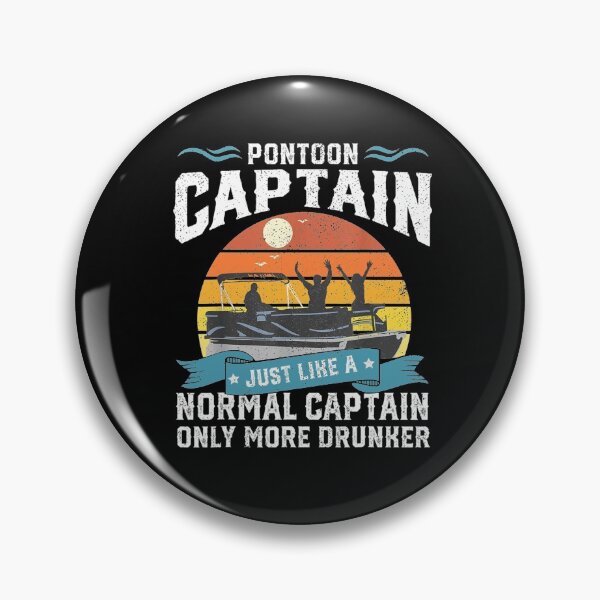 Item preview, Funny Pontoon Captain Boat Lake Boating Beer Gift For Dad designed and sold by juliegould1974.