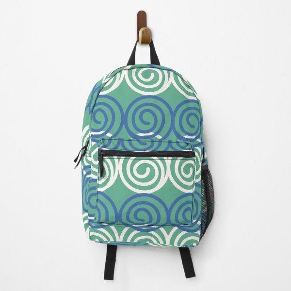 Item preview, Blue and White Swirling Spirals designed and sold by ckylin.