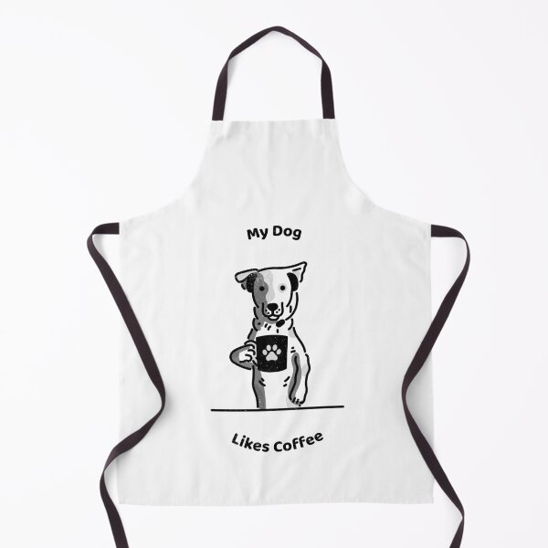 Item preview, My dog likes coffee designed and sold by CrazyHowCool.