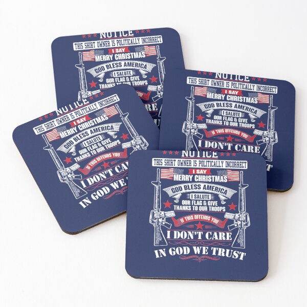 Item preview, American Conservative God Bless America Country  designed and sold by Montecinostamps.