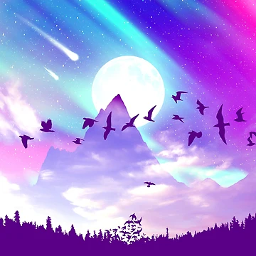 Artwork thumbnail, Colorful Soar by Mandala Of Life