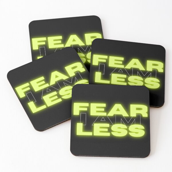 Item preview, I am fearless designed and sold by WORDtoARTwork.