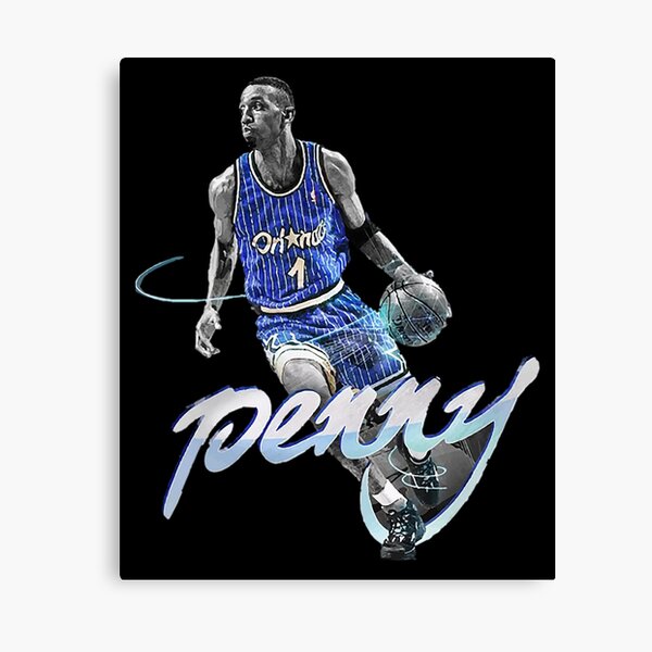 Autographed/Signed Anfernee Penny Hardaway Orlando Blue Pinstripe