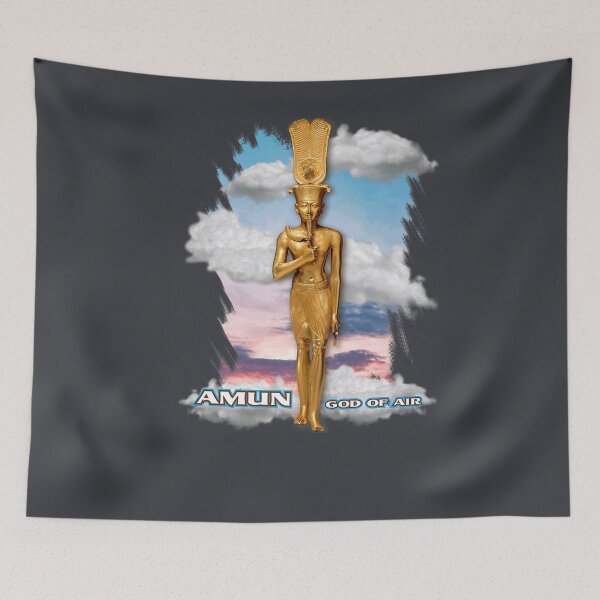 Item preview, Amun Egyptian God with Text Premium  designed and sold by Montecinostamps.