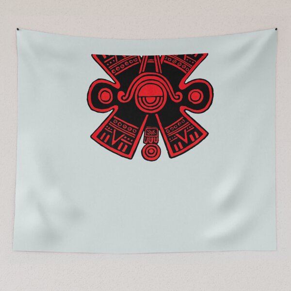 Item preview, Ancient Aztec God Ollin designed and sold by Montecinostamps.