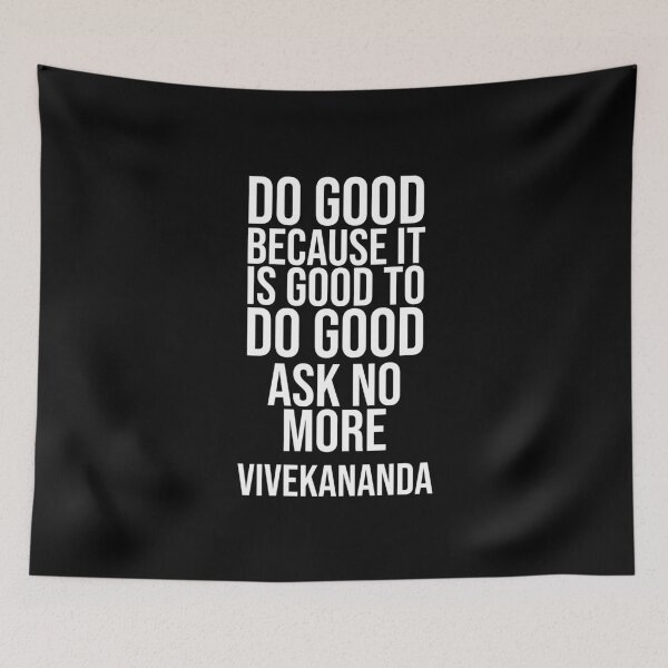 Item preview, Do Good! - Vivekananda quote designed and sold by Philippe Derungs.