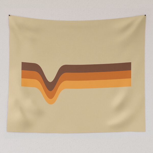 Item preview, 70s 70’s Stripes Brown Orange Yellow designed and sold by ShamusSleuth.