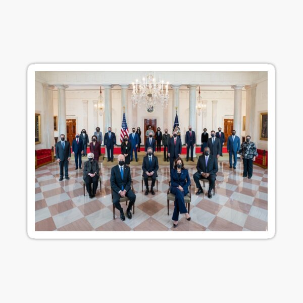Item preview, Pictures For First Joe Biden Meeting With Cabinet! The Service Photo  designed and sold by HINDAM4U.