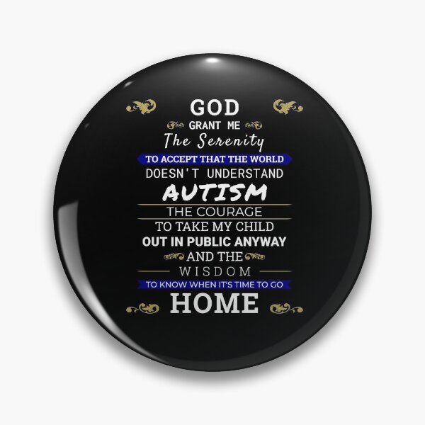 Item preview, Autism Awareness: God Grant Me The Serenity T-Shirt designed and sold by HammonArt.