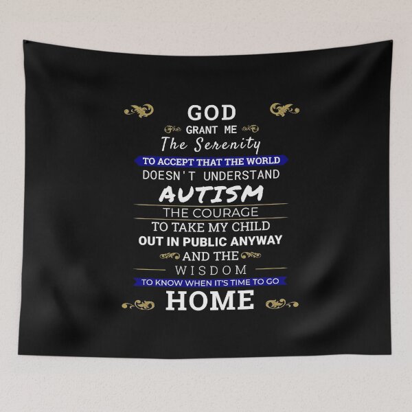 Item preview, Autism Awareness: God Grant Me The Serenity T-Shirt designed and sold by HammonArt.