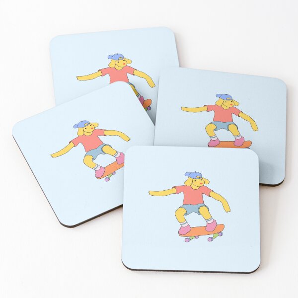 Item preview, Rad Skateboarding Dog designed and sold by fine-art-ellen.