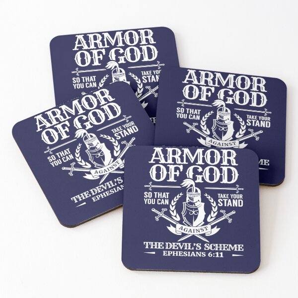 Item preview, Armor of God Bible Quote Christian Gift Premium  designed and sold by Montecinostamps.