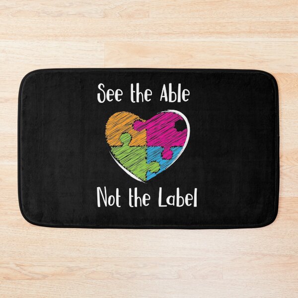 Item preview, See the Able Not The Label' Cute Autism Awareness Shirt designed and sold by HammonArt.