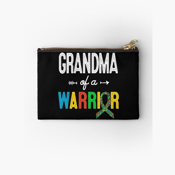 Item preview, Grandma Of A Warrior Autism Awareness Support T-Shirt designed and sold by HammonArt.