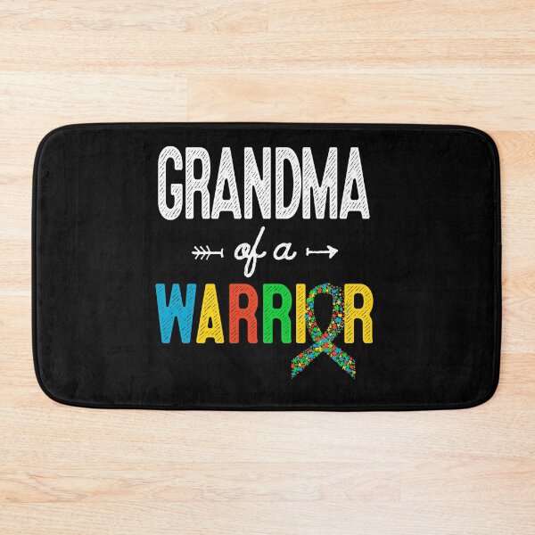 Item preview, Grandma Of A Warrior Autism Awareness Support T-Shirt designed and sold by HammonArt.