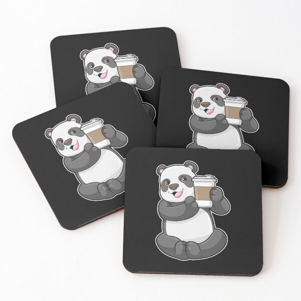 Item preview, Panda with Coffee to go designed and sold by Snabdesign84.
