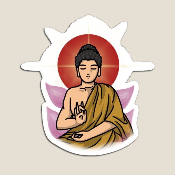 Item preview, Buddha portrait in anime style designed and sold by HeatherPhn.