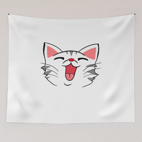 Item preview, Cute cat with red nose designed and sold by Mixture-DESIGN.