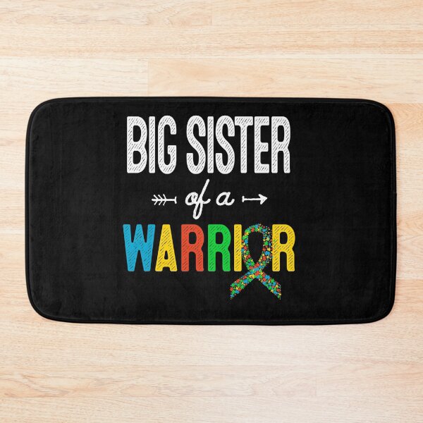 Item preview, Big Sister Of A Warrior Autism Awareness Support T-Shirt designed and sold by HammonArt.
