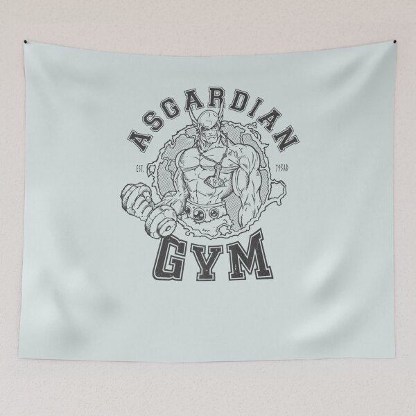 Item preview, Asgardian Gym  Viking Norse God Gym  designed and sold by Montecinostamps.
