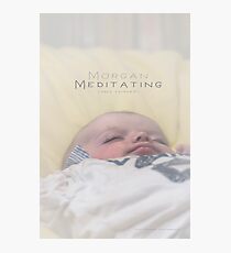 Morgan Meditating 2 © Vicki Ferrari Photographic Print