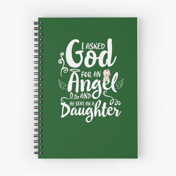 Item preview, Asked God for an Angel He Sent me a Daughter  designed and sold by Montecinostamps.